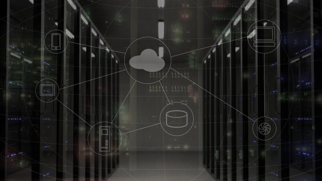 Data Server in the cloud hosting your servers